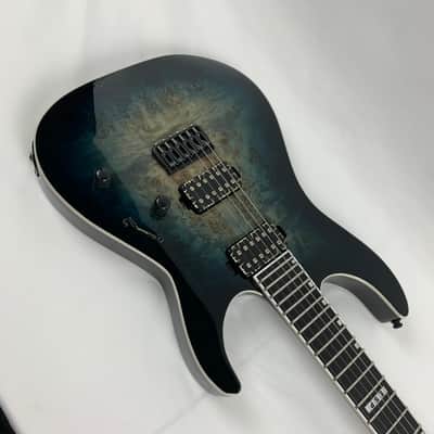 ESP E-II M-II HT BM Mercury Blue Burst with ESP Hard Case - Brand New E2 image 9