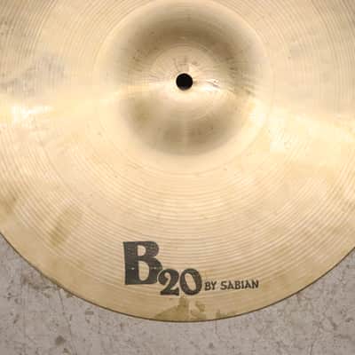 Sabian 14" B20 Hi Hat Cymbals Made in Italy image 3