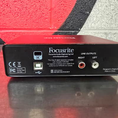 Immagine Focusrite Scarlett Solo 2nd Gen USB Audio Interface 2016 - 2018 - Red / Black - 4
