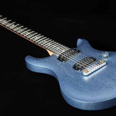 PRS SE CE 24 Standard Stoptail Satin - Ice Blue Metallic image 4