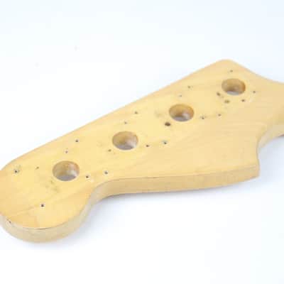 1975 Vintage Fender Jazz Bass Maple NECK MINTY 1970's Original 3-Bolt Guitar image 8