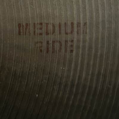 Paiste 20" 602 Medium Ride 2458 grams 1973 image 6