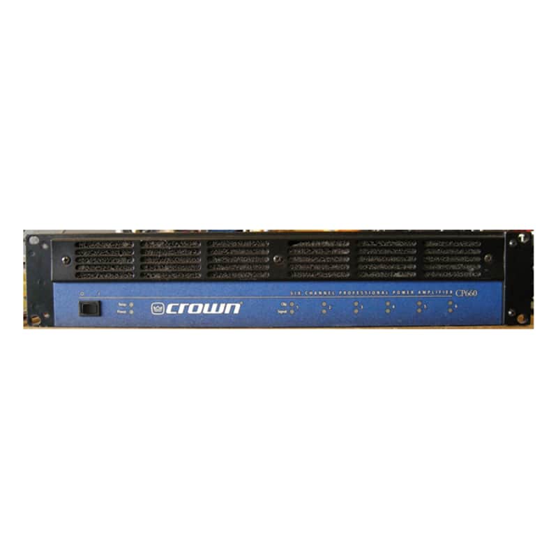 Crown CP660 250-Watt 6-Channel Professional Power Amplifier image 1