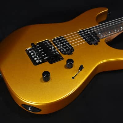 Jackson American Series Limited Edition Virtuoso, Streaked Ebony Fingerboard, Gold Rush 556 image 1