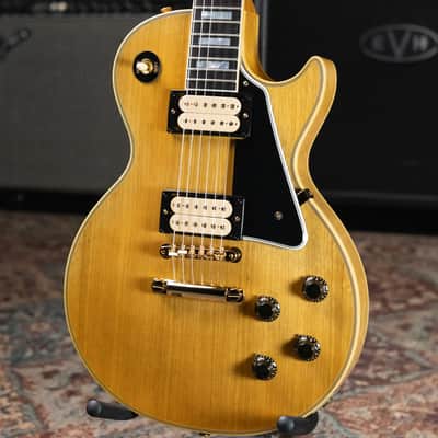 Gibson Custom Shop Limited Edition 1957 Les Paul Custom All Korina VOS Electric Guitar - Antique Natural with Hardshell Case image 3