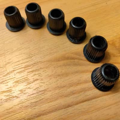 Vintage Push-In Bushings/Ferrules (x6 for guitar) 1950's-1970's image 4