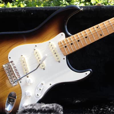 1984 Tokai Goldstar Sound Strat '54 Burst' & Case image 4