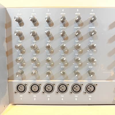 Biamp Advantage 7/250 250W 7-Channel Powered Mixer Made in USA w/ Attached Power Cord 1995 image 3
