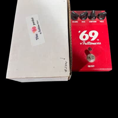 Fulltone '69 2000s with NKT275 Transistors - Red X9296 image 1