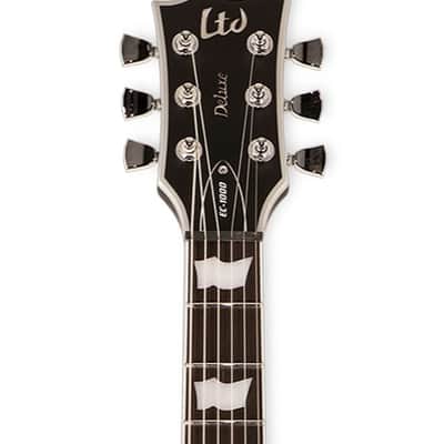 ESP LTD EC-1000 Evertune BB Electric Guitar. Black Satin image 6