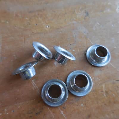 Harmony Kay Supro Guitar 1950's Set 6 Wide Skirt Tuner Bushings image 3