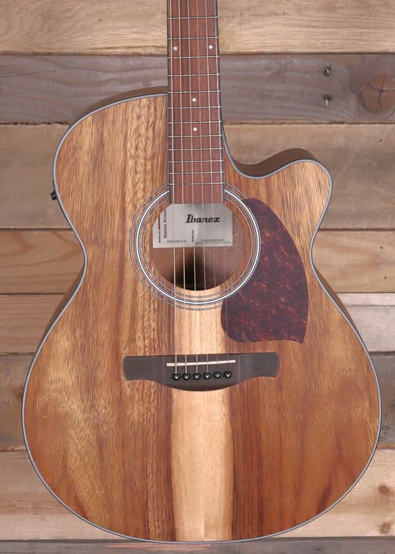 Ibanez PC50WSCE Acoustic/Electric Guitar Open Pore Brown image 1