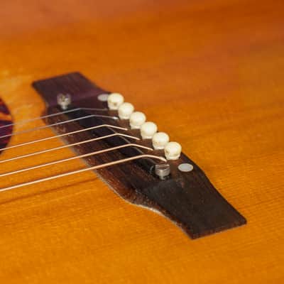 1965 Gibson Country Western SJN Dreadnought Guitar (VIDEO! Fresh Work, Ready) image 8