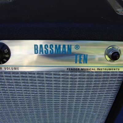 Fender Bassman Ten (10) 50-watt 4x10 Tube Guitar Amp Combo - Tested! image 5
