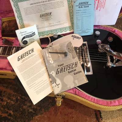 Gretsch G6128T-GH George Harrison / 1st production year 2011 / Duo Jet Electric Guitar w/ original Gretsch tweed case & ALL original Gretsch Documents … Near “Mint” image 15
