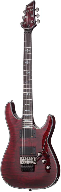 Schecter Hellraiser C-1 FR Black Cherry image 1