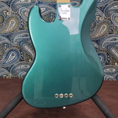 Fender Adam Clayton Jazz Bass Sherwood Green Metallic image 4