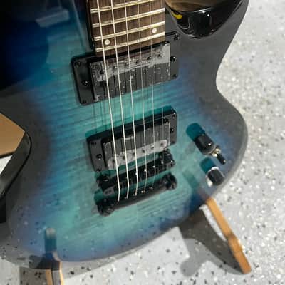 ESP LTD EC-200DX Electric Guitar - Blue Burst image 3