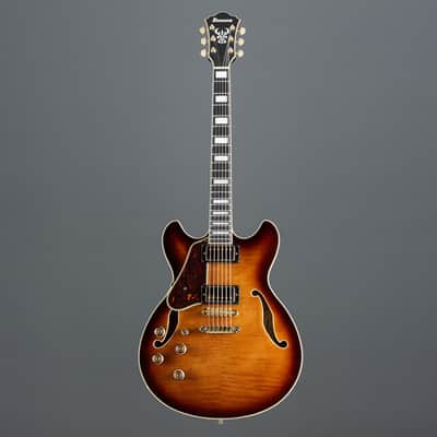 Ibanez AS93FML-VLS Artcore Expressionist Left-Hand (Violin Sunburst) - Lefthand Semi Acoustic Guitar image 8