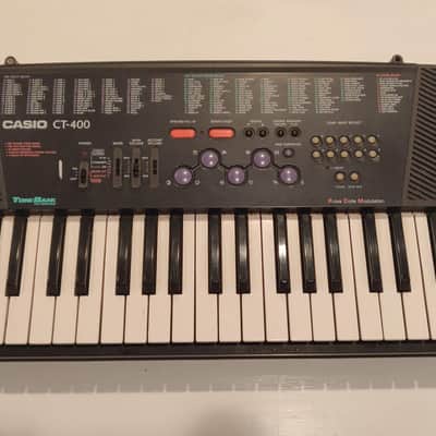 Extremely Rare 1990s Casio CT-400 SNES-like PCM Tonebank Layering Keyboard image 1