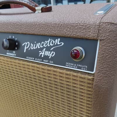 FENDER 1962 PRINCETON-AMP BROWN TOLEX 6G2-A TIME CAPSULE MINT! ORIGINAL 1 OWNER! image 4