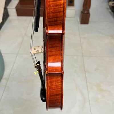 Strad style solid wood song maestro 4/4 violin,a clear and graceful voice image 8