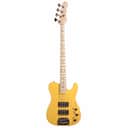G&L USA Fullerton Deluxe ASAT Bass Swamp Ash body Butterscotch Blonde Finish - Maple Neck - Cosmetic 2nd - 8.95 pounds - CLF2410099