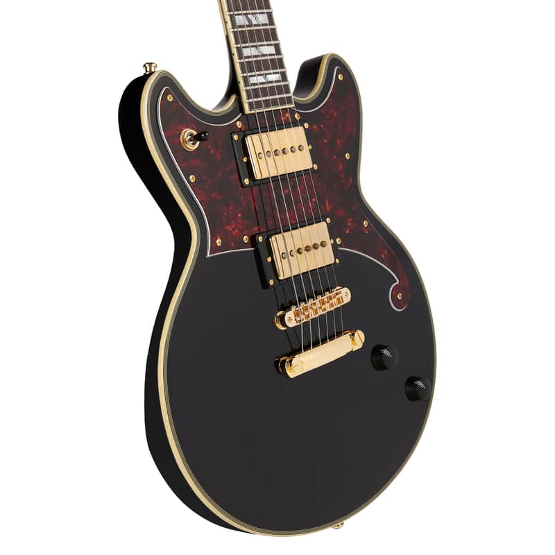 D'Angelico Deluxe Eric Krasno Signature Brighton Solid Black image 2