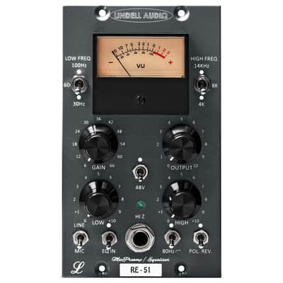 Lindell Audio RE51 500 Series Microphone Preamp / EQ Module