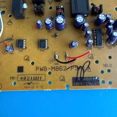 CASIO CTK-2550 Keyboard Part: Processor Display Board & Buttons [PWB-M862-PSA1] image 4