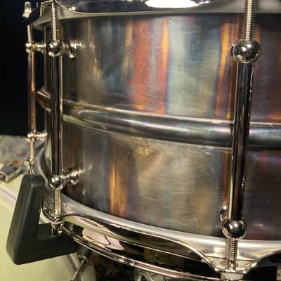 Joyful Noise - 6.5x14" TKO Brass Reserve Snare Drum with Case 2024. MINT! image 10