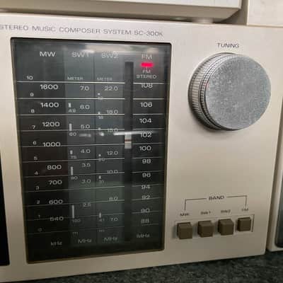 1980's FISHER SC-300K Portable Music Composer System Boombox Stereo w/Keyboard image 14
