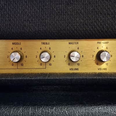 Marshall JCM 800 Lead Series Model 2203 100-Watt Master Volume Head 1989 - Black image 6