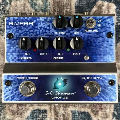 Rivera 3D Shaman Chorus / Vibrato Guitar Effect Pedal! image 1