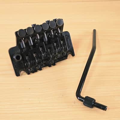 Vintage CHARVEL Jackson Floyd Rose Schaller JT-590 Tremolo Bridge BLACK GERMANY image 10