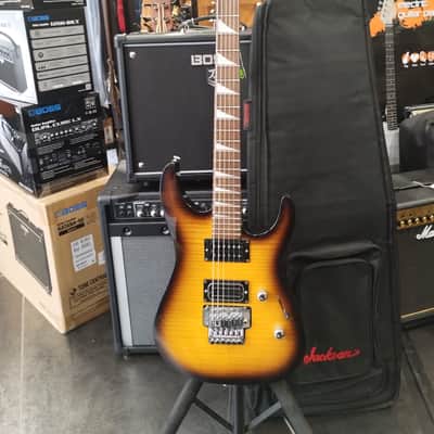 Jackson JS32R FR Dinky - Tobacco Sunburst - w/UP GRADE and Bag image 1