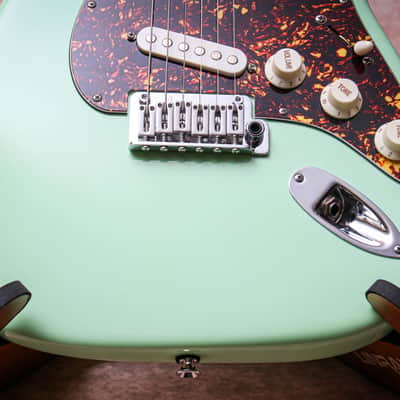 TOM ANDERSON USA Guitar Works Icon Classic "Surf Green + Maple" (2022) image 7