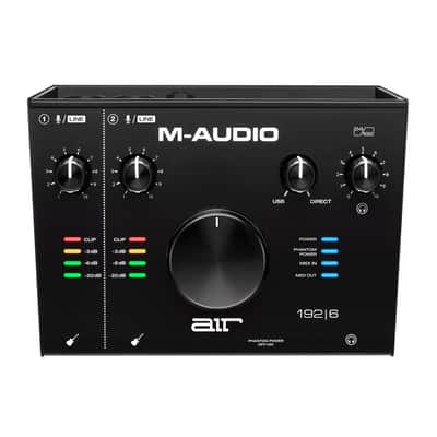 M-Audio Air 192X6 USB C MIDI Audio Interface for Recording, Podcasting, Streaming image 3