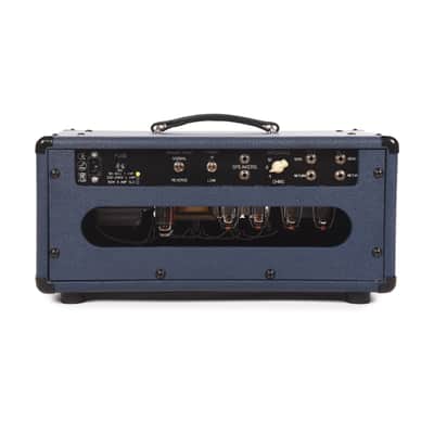 Matchless HC-30 30W Head Navy w/ Gold Grille image 3