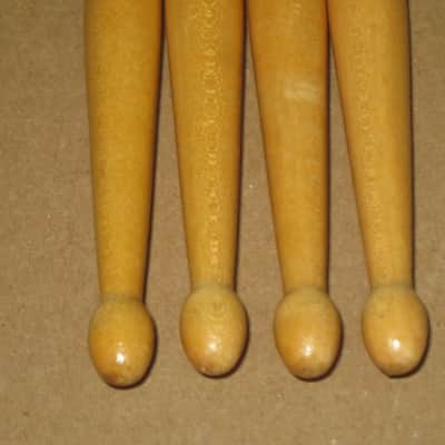 TWO Pairs (new old stock) very near A+ condition Regal Tip SG-A sticks: maple wood / natural stain finish (with paper sleeve packaging) from 2000s / 2010s image 6