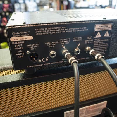 (USED-C) Marshall JMP Superlead 100 + 1960BV 4x12 Cab + Rivera Rock Crusher R980 HALF STACK image 9