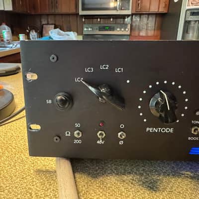 Black Box Analog Design Custom made 1ch mic pre amp 2015 - Black image 2