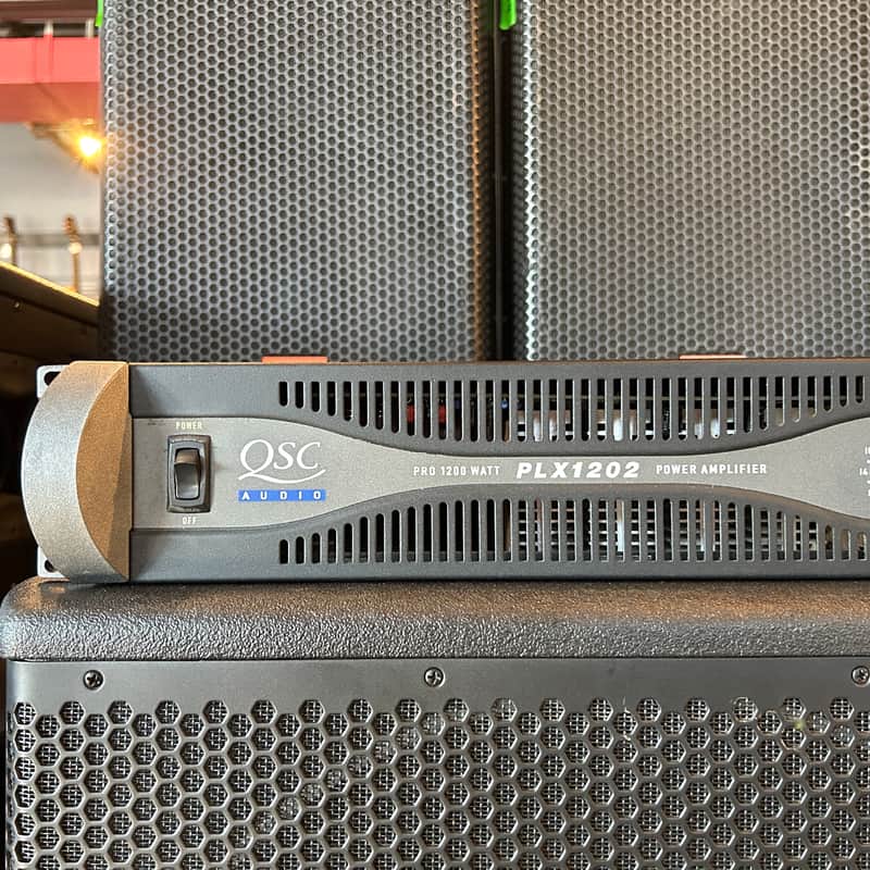 QSC PLX1202 1200 Watt Power Amplifier | Reverb