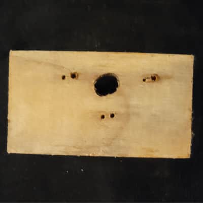 Harmony Lower Bout Interior Wood Block 1960's image 2