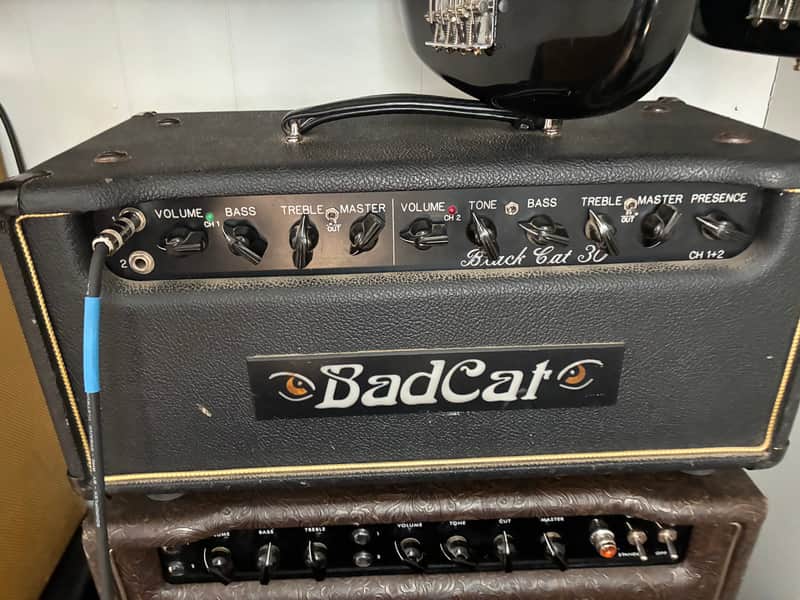Bad Cat Black Cat 30 30-Watt 2x12" Guitar Half Stack 2010s - Black image 1