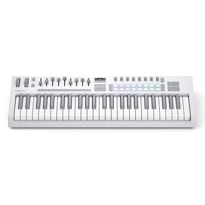 Novation Launchkey 49 MK4 USB/MIDI Controller Keyboard, White image 5