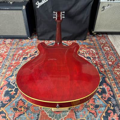Yamaha SA700 Super Axe ES335 Style Semi Hollowbody Persimmon Red - 1983 image 10