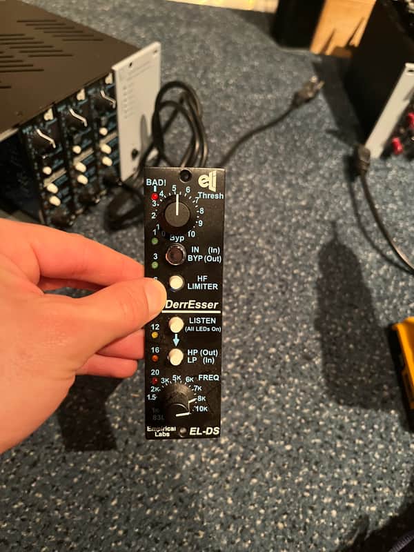 Empirical Labs EL-DS DerrEsser 500 Series De-Esser Module 2010s - Black image 1