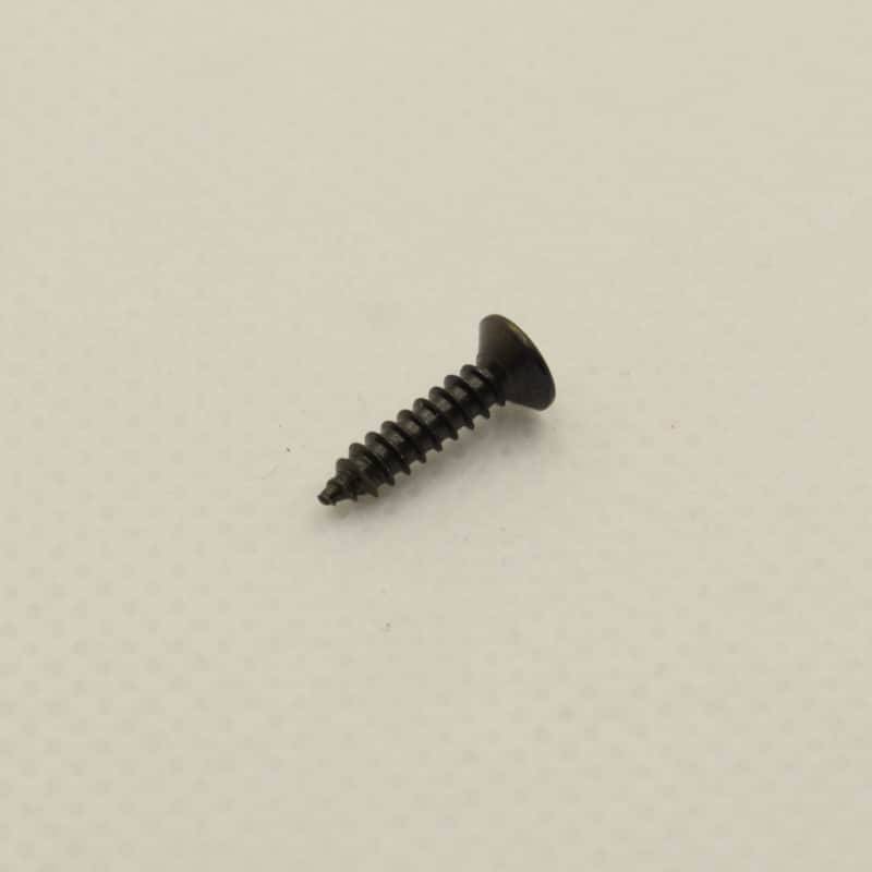 Black Steel Pickguard Screws 2.5mm x 12mm - 50 image 1