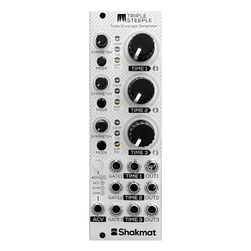 Shakmat Modular Triple Steeple Envelope Generator Eurorack Module image 1